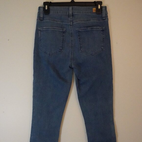 NWT, Paige, Hoxton Crop, Skinny Cropped Jeans, Marissa, Blue, Medium Wash - Picture 4 of 9